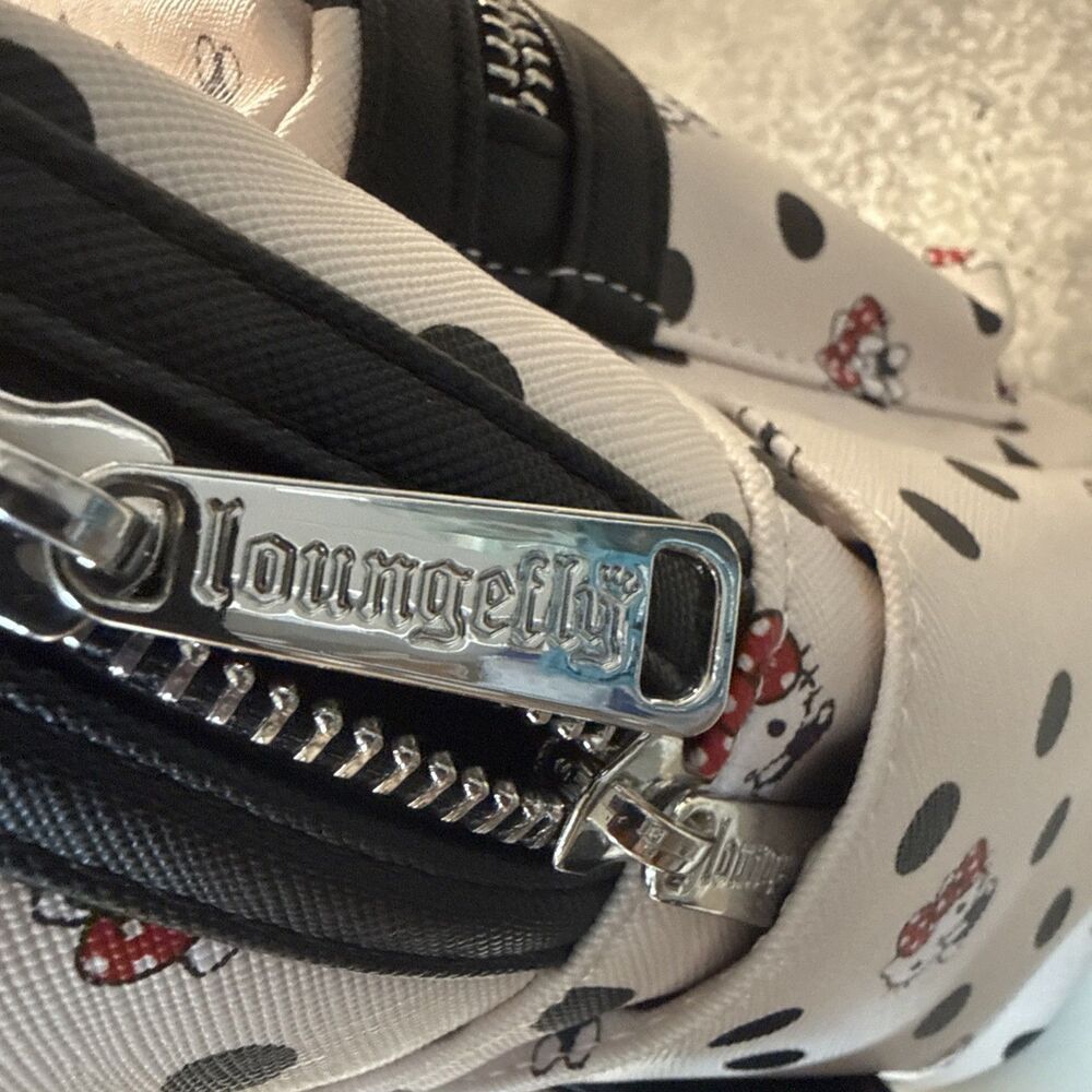 Loungefly Sanrio Hello Kitty Polka Dot Mini Backpack - Picture 9 of 13